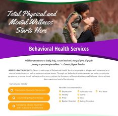 Flyer_v1_ACCESS HEALTH SERVICES BEHAVIORAL AND WELLNESS CLINIC
