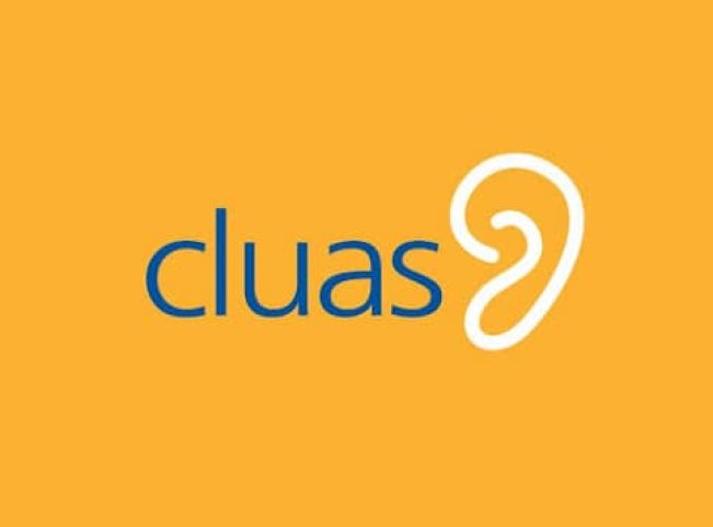 Cluas Logo blue