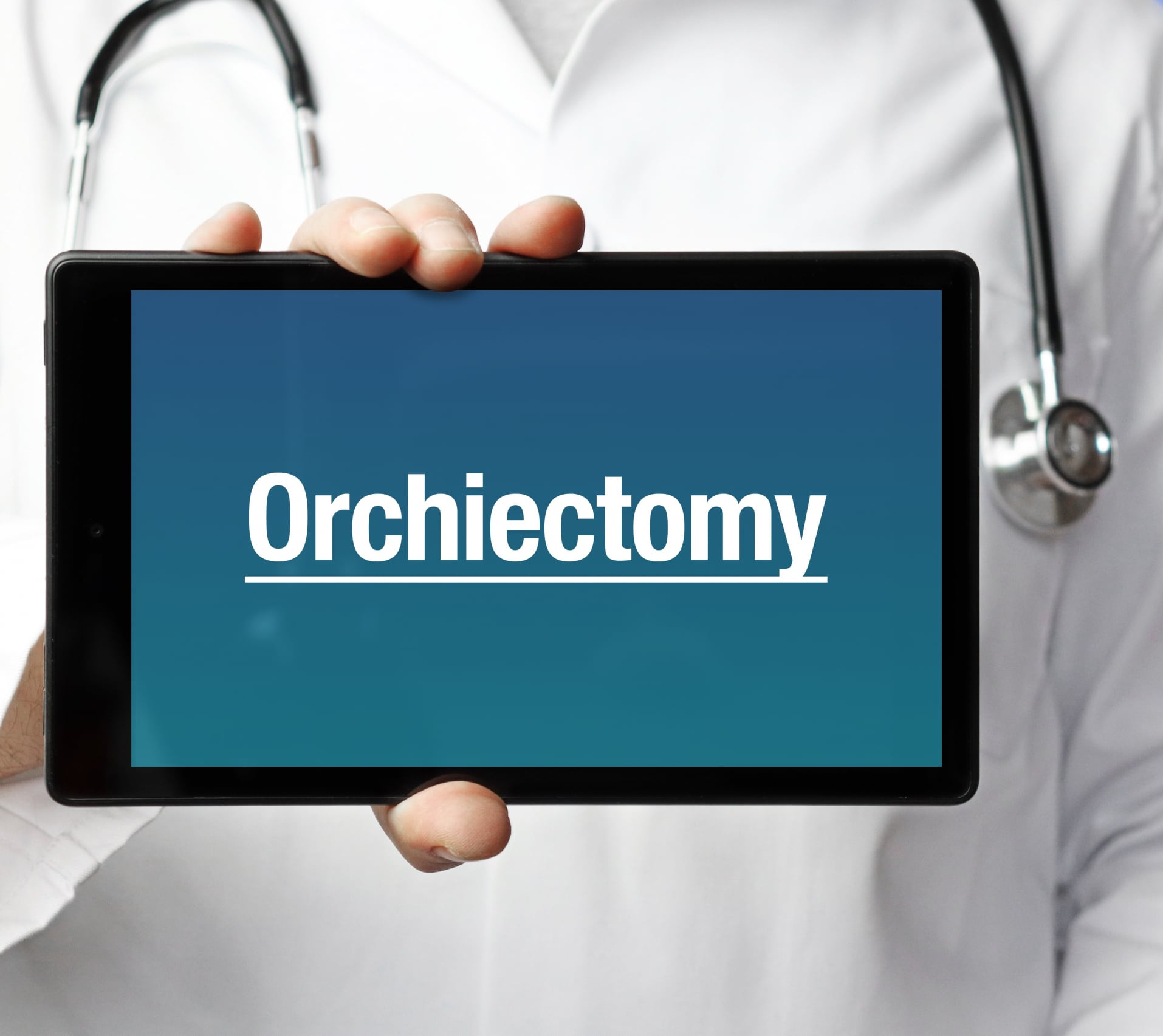 Orchiectomy.